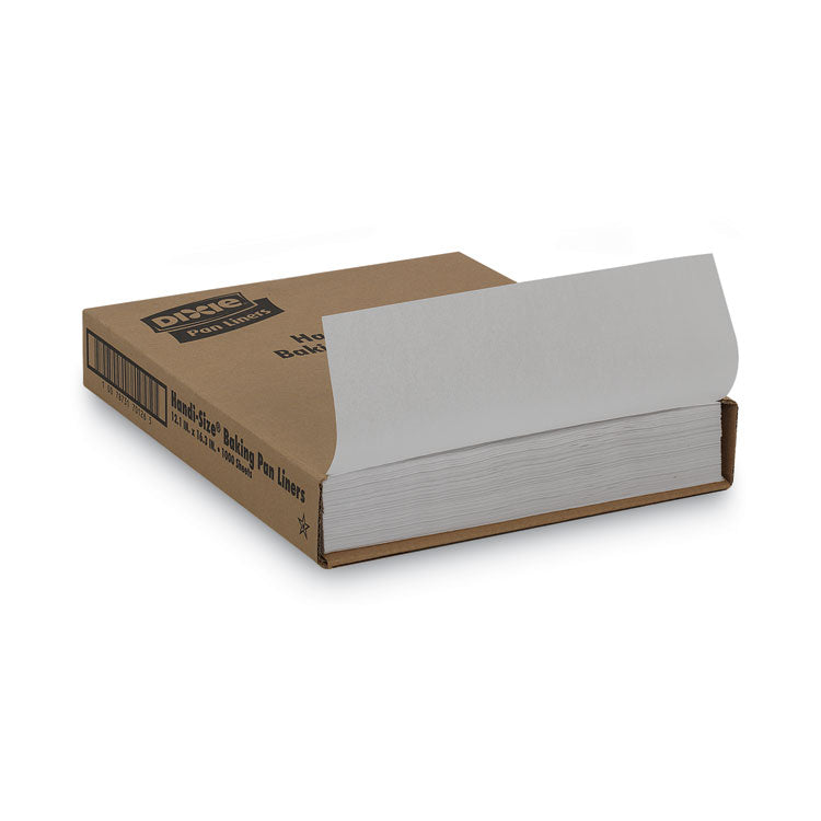 Greaseproof Liftoff Pan Liners, 12.2 x 16.38, White, 1,000/Carton