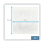All-Purpose Food Wrap, Dry Wax Paper, 15 x 16, White, 1,000 Sheets/Pack, 3 Packs/Carton