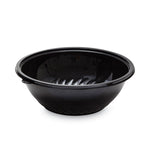 Caterline Pack n' Serve Plastic Bowl, 320 oz, 16" Diameter x 5.5" h, Black, 25/Carton