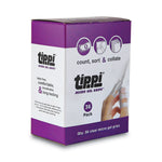 Tippi Micro-Gel Fingertip Grips, Size 5, Clear, 36/pack
