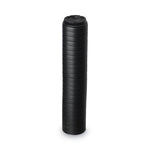 Drink-Thru Lids, Fits 10 oz to 20 oz Hot Cups, Plastic, Black, 1,000/Carton