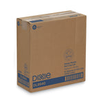 Sip-Through Dome Hot Drink Lids, Fits 10 oz Dixie Hot Cups, Plastic, White, 100/Pack, 10 Packs/Carton