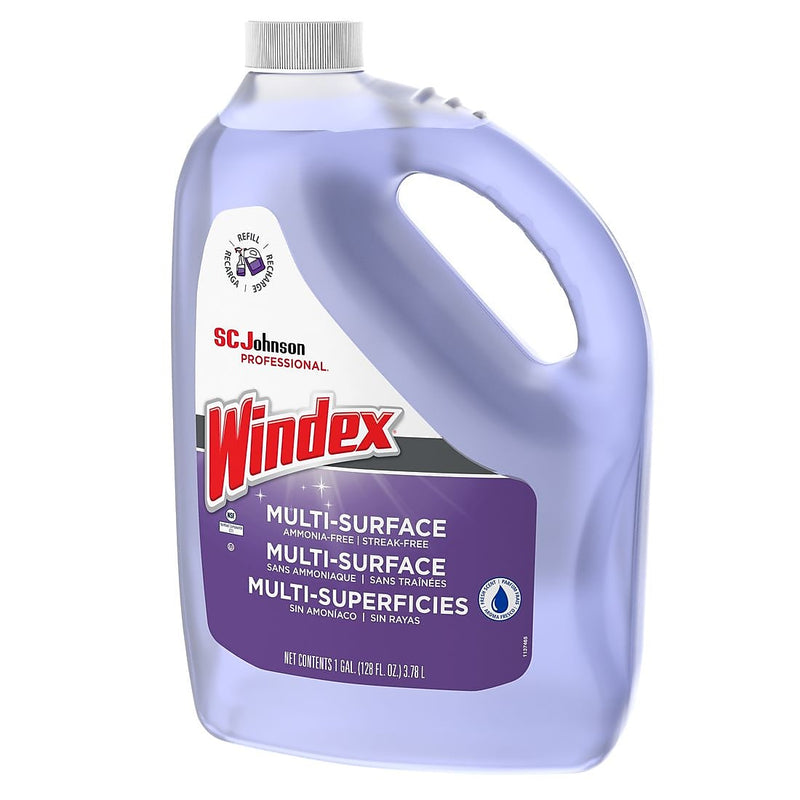 Windex Non-Ammoniated Multi-Purpose Cleaner, 128 oz. (697262)