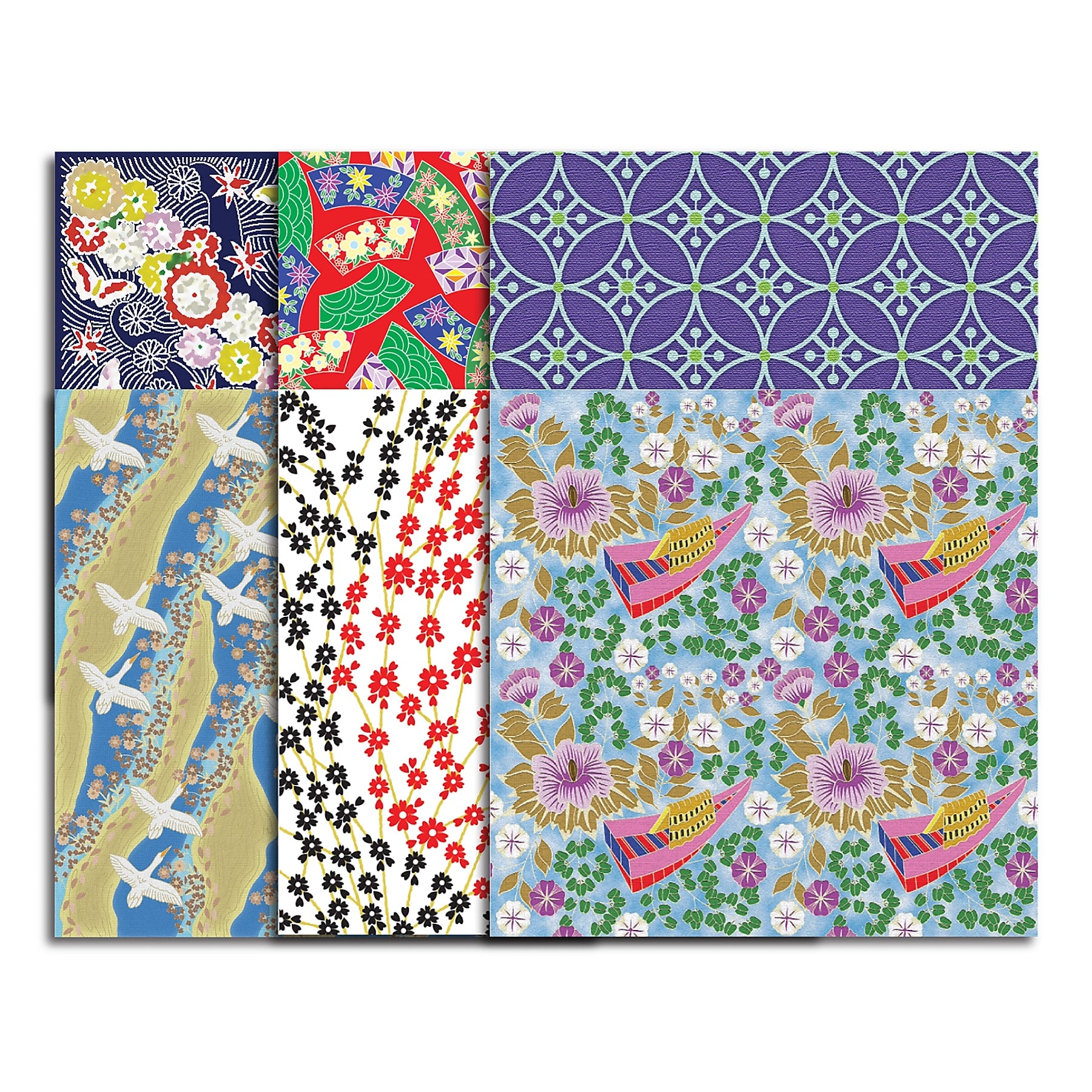Roylco Really Big Origami Paper, 12" x 12", Multicolored, 30 Sheets/Pack (R-15208)