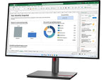 Lenovo ThinkVision P27h-30 27" 60 Hz LCD Monitor, Raven Black (63A1GAR1US)