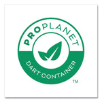 SOLO Compostable Paper Hot Cups, ProPlanet Seal, 8 oz, White/Green, 1,000/Carton