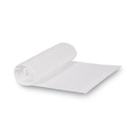 High-Density Can Liners, 33 gal, 13 mic, 33" x 39", Natural, Perforated Roll, 25 Bags/Roll, 10 Rolls/Carton