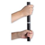 NSF Certified 6-Shelf Wire Shelving Kit, 48w x 18d x 72h, Black