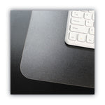 desktex polycarbonate desk pad, 22 x 17, clear