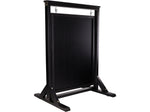 Excello Global Products Indoor/Outdoor Swinging Sidewalk Sign, 21" x 30", Black (EGP-HD-0090A-OS)