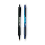 Soft Feel Ballpoint Pen Value Pack, Retractable, Medium 1 Mm, Assorted Ink And Barrel Colors, 36/pack