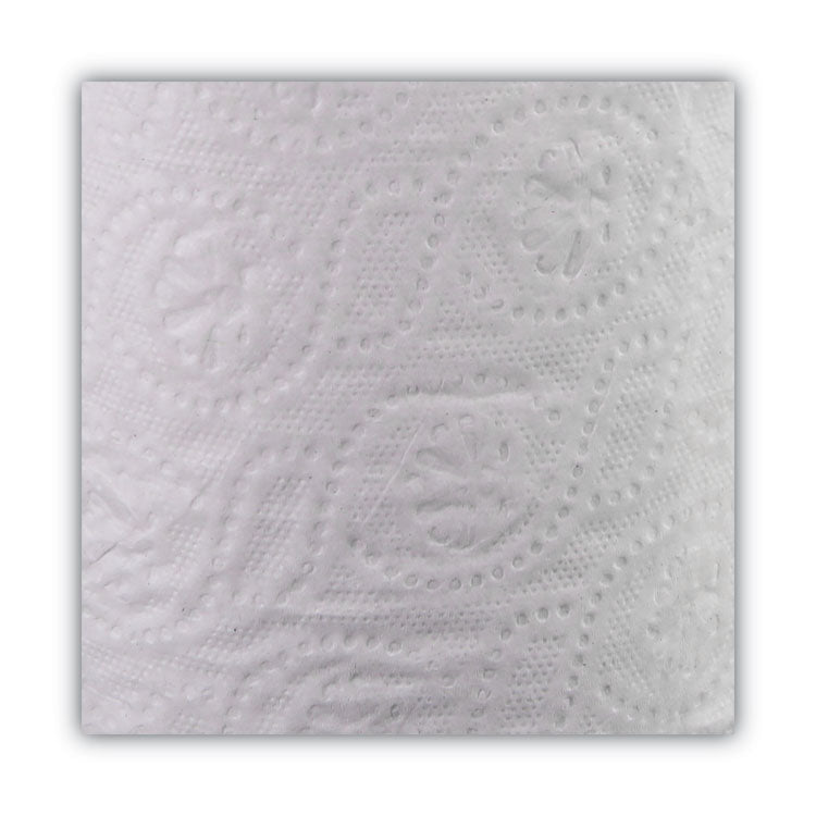 2-Ply Toilet Tissue, Septic Safe, White, 156.25 ft Roll Length, 500 Sheets/Roll, 96 Rolls/Carton