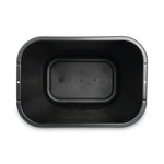 Soft-Sided Wastebasket, 14 Qt, Plastic, Black