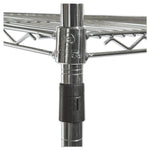 Alera 4-Shelf Metal Unit, 48"W, Silver (ALESW604818SR)
