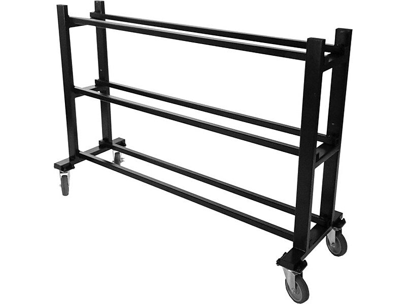 Champion Sports Deluxe Heavy-Duty Basketball Cart, Black (BKCART)