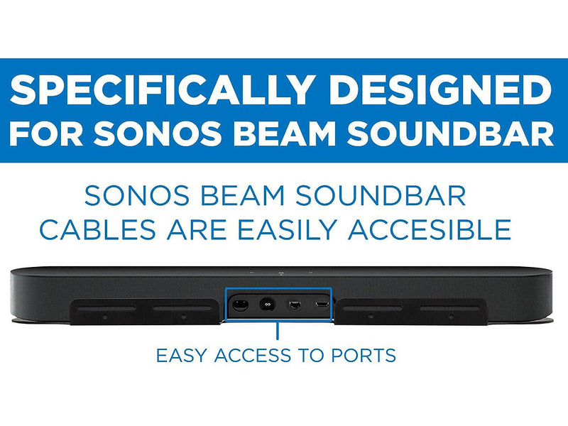Mount-It! Sonos Beam Wall Mounting Shelf, 11 lbs. (MI-SB45)