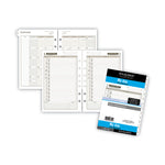 1-Page-Per-Day Planner Refills, 8.5 x 5.5, White Sheets, 12-Month (Jan to Dec): 2025