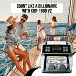 Kolibri KBR-1500 V2 Bill Counter, Gray
