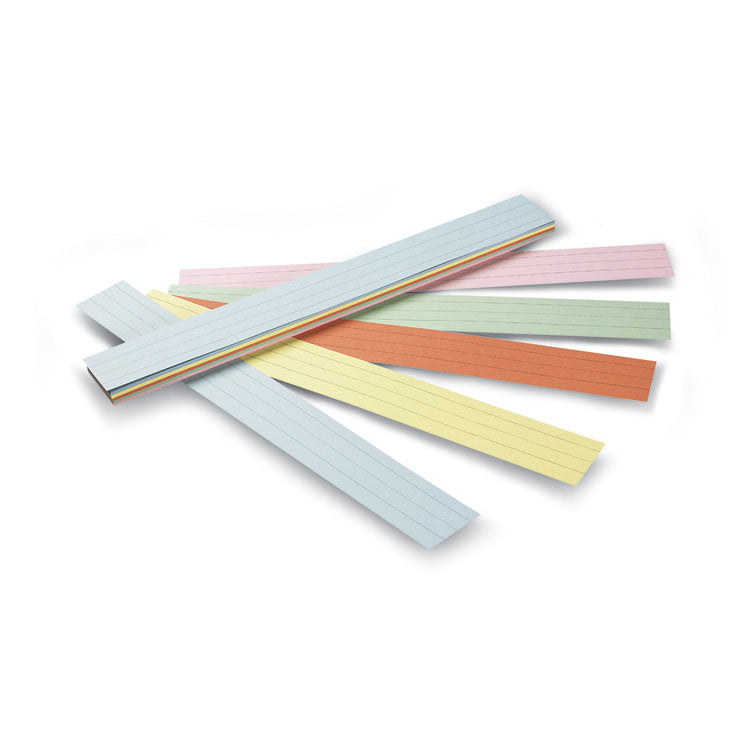 Sentence Strips, 24 X 3, Assorted Colors, 100/pack