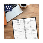 Weekly Appointment Book Refill Hourly Ruled, 6.25 x 3.25, White Sheets, 12-Month (Jan to Dec): 2025