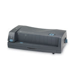 24-Sheet 3230st Electric Two- To Three-Hole Adjustable Punch/stapler, 9/32" Holes, Gray