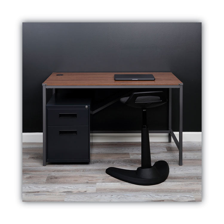 File Pedestal, Left Or Right, 2-Drawers: Box/file, Legal/letter, Charcoal, 14.96" X 19.29" X 21.65"