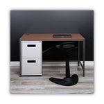 File Pedestal, Left Or Right, 2 Legal/letter-Size File Drawers, Light Gray, 14.96" X 19.29" X 27.75"
