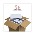 File Pedestal With Full-Length Pull, Left Or Right, 3-Drawers: Box/box/file, Legal/letter, Black, 14.96" X 19.29" X 27.75"