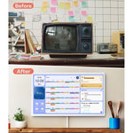 Cozyla Digital Family 32" 4K Calendar+ Gen2, White, White (CD-8V543F0)