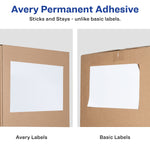 Avery Inkjet Shipping Labels, 5.5" x 8.5", Matte White, 200 Labels/Box (8426)