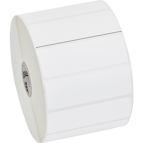 Zebra Barcode Thermal Label, 3" x 1", White (10015782)