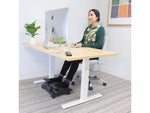 Mount-It! Dual Pedal Ergonomic Footrest, Black (MI-7811)