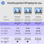 HP 15.6" FHD Laptop, Intel Core i5-1334U, 16GB RAM, 512GB SSD, +9.75 hours battery, Windows 11 Home