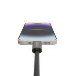 CODi Charge & Sync 3' USB-C to USB-C Power Cable, Male to Male, Black (A01101)