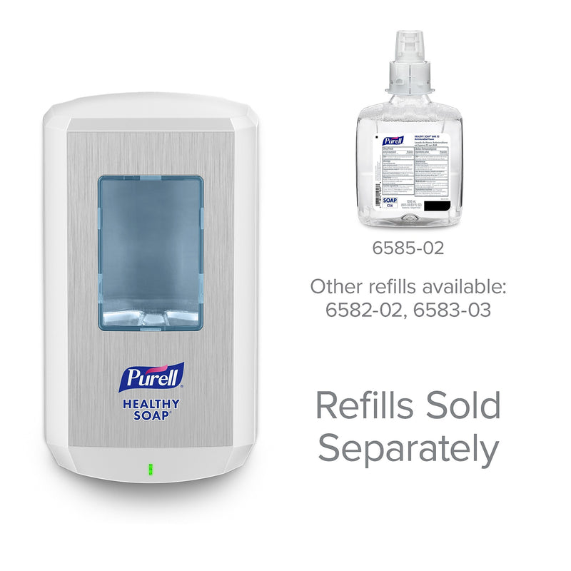 PURELL HEALTHY SOAP CS6 Automatic Wall Mounted Hand Soap Dispenser, White (6530-01)