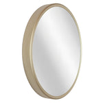 Infinity Instruments Deep Frame Metal Wall Mirror, 24" (20216GD)