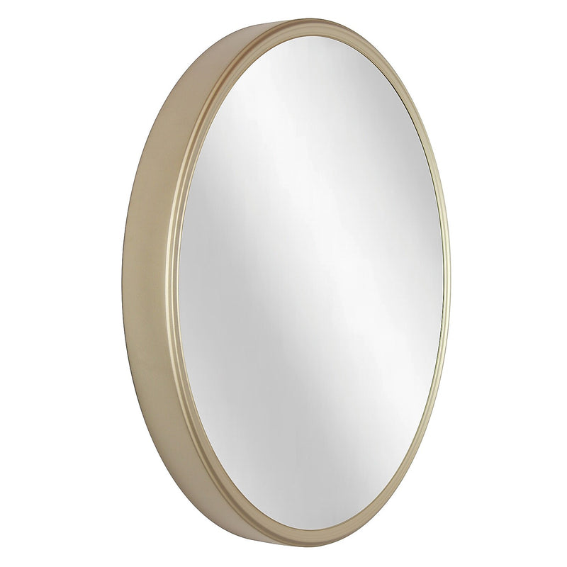 Infinity Instruments Deep Frame Metal Wall Mirror, 24" (20216GD)