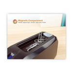 Impulse 30 Electric Stapler, 30-Sheet Capacity, Black
