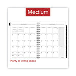 Executive Weekly/Monthly Planner Refill with Hourly Appointments, 8.75 x 6.88, White Sheets, 12-Month (Jan to Dec): 2025