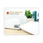 Impulse 30 Electric Stapler, 30-Sheet Capacity, White
