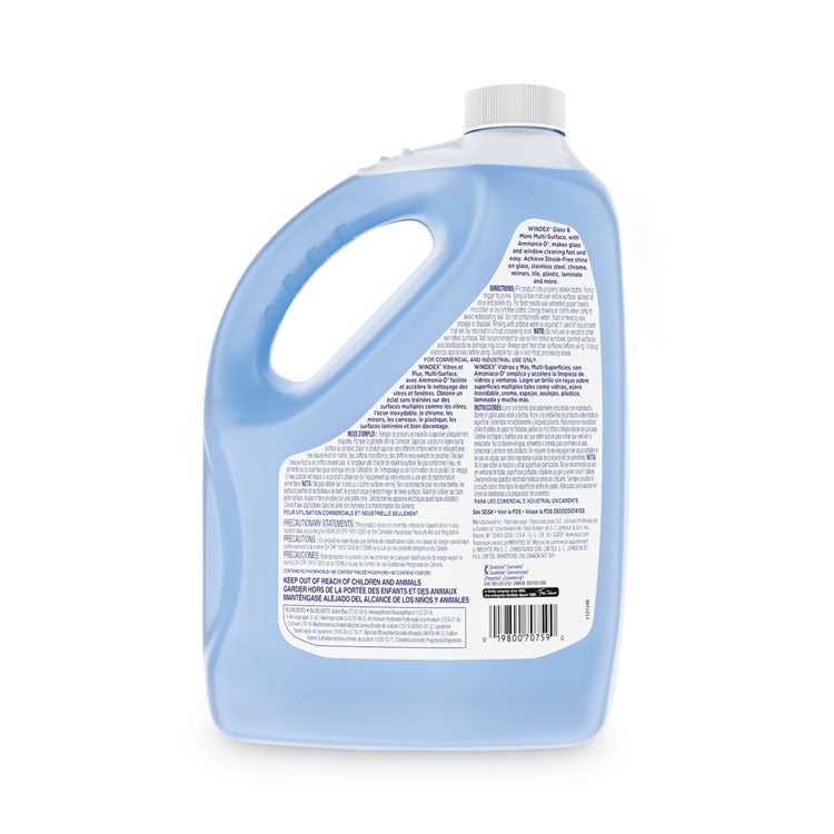 Glass Cleaner With Ammonia-D, 1 Gal Bottle