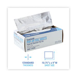 Standard Aluminum Foil Pop-Up Sheets, 63 Gauge, 9 x 10.75, 500 Sheets/Box