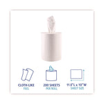 DRC Wipers, Centerpull, 10 x 11.5, White, 200/Carton