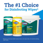 Clorox CloroxPro™ Disinfecting Wipes, Lemon Fresh, 75 Wipes/Container, 6/Carton (CLO15948)