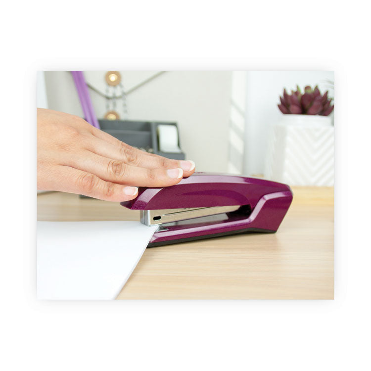 Ascend Stapler, 20-Sheet Capacity, Magenta