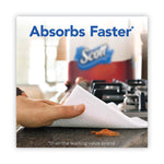 Choose-A-Sheet Mega Kitchen Roll Paper Towels, White, 1-Ply, 6.5 x 11, 102 Sheets/Roll, 12 Rolls/Pack
