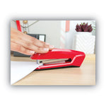 Ascend Stapler, 20-Sheet Capacity, Red