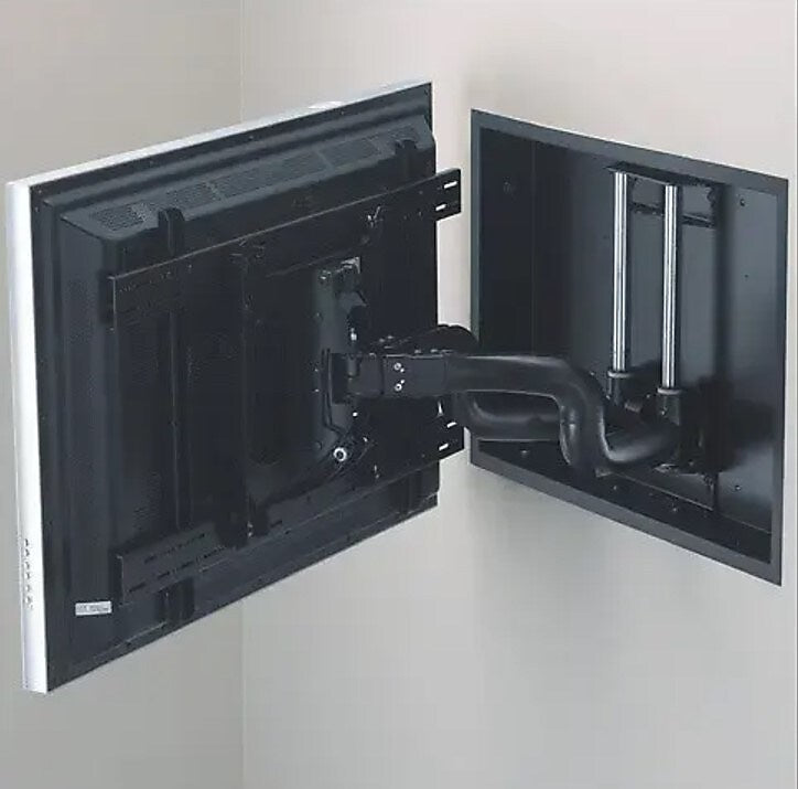 Chief PNRIWUB Low-Profile In-Wall Swing Arm TV Mount, 200 lbs. Max.