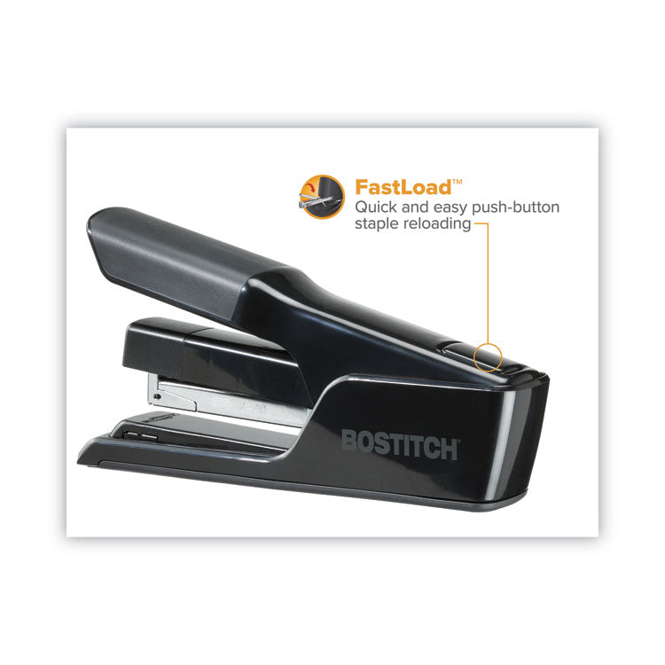 Ez Squeeze 40 Stapler, 40-Sheet Capacity, Black