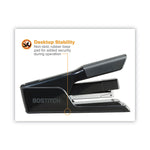 Ez Squeeze 40 Stapler, 40-Sheet Capacity, Black